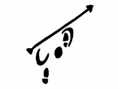Bton de Joinville : pictogramme explicatif garde classique/garde croise - gif anim